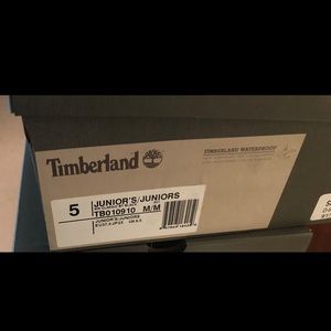 TIMBERLANDS  Black Size 5 (New)